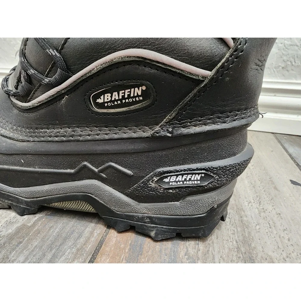 BAFFIN Men's Comfortable Insulated Snow Monster Boot Black Sz 8
